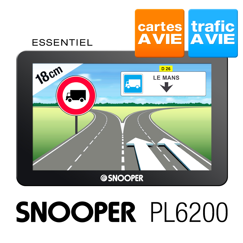 Couverture Snooper - Navigation GPS
