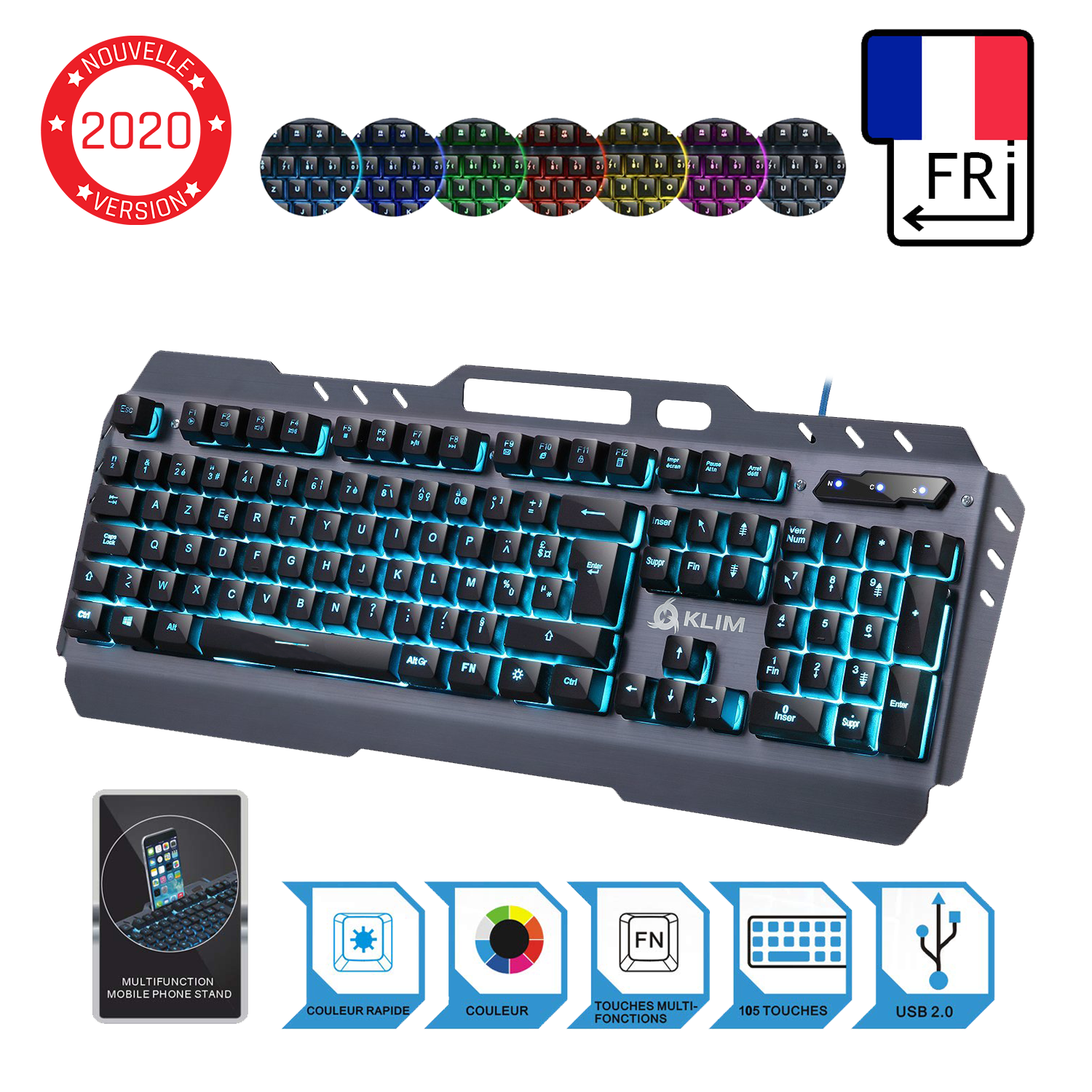 Couverture Claviers Gaming